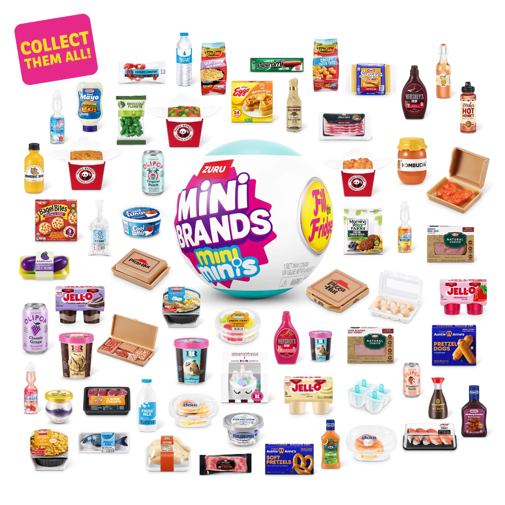 Kids Toys Brand - Zuru Mini Brands Fill The Fridge