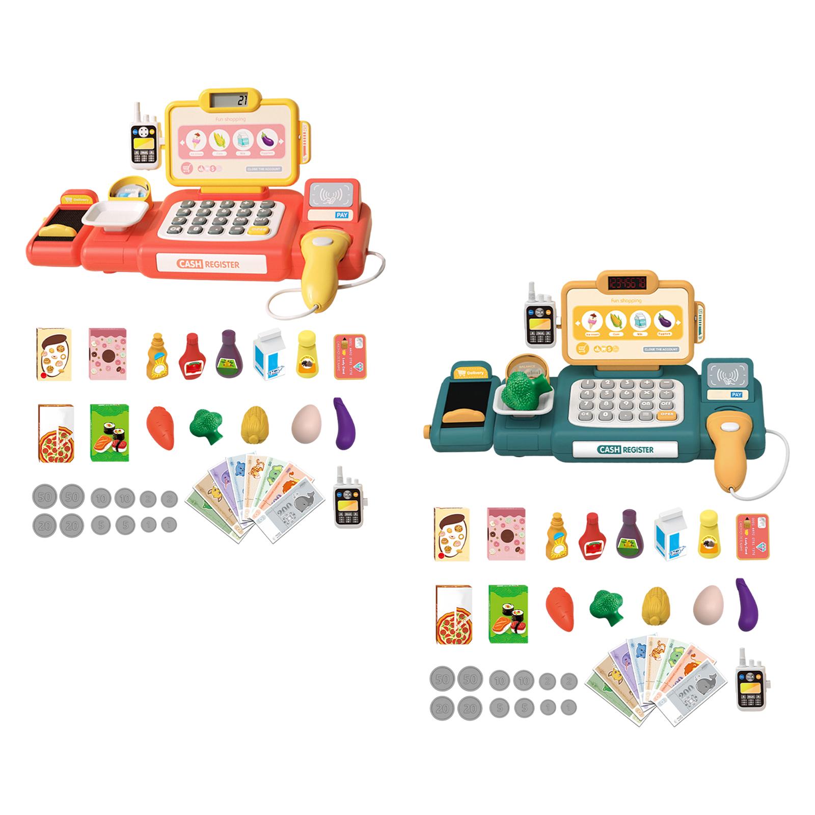 Toy Cash Register - Children's Supermarket Store Toys, Play House