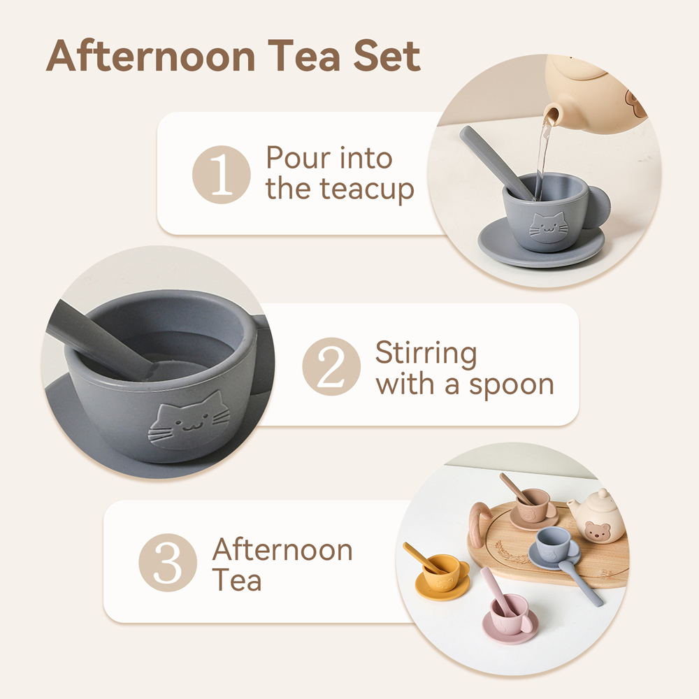 Bear Afternoon Tea Pretend Pla - Kids Toys Kitchen Set incelemesi ve fiyatı