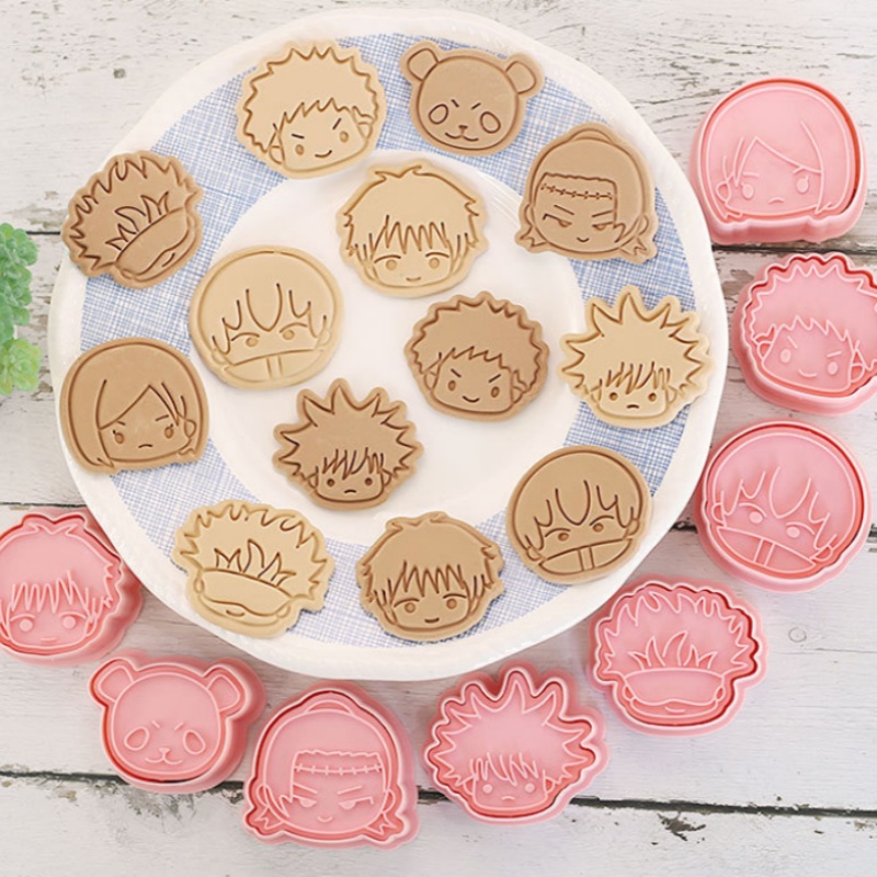 8pcs Jujutsu Kaisen Cake Cooki - Kids Toys Kitchen Set incelemesi ve fiyatı