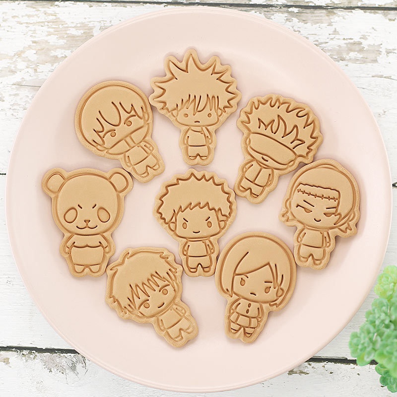 8pcs Jujutsu Kaisen Cake Cooki - Kids Toys Kitchen Set incelemesi ve fiyatı