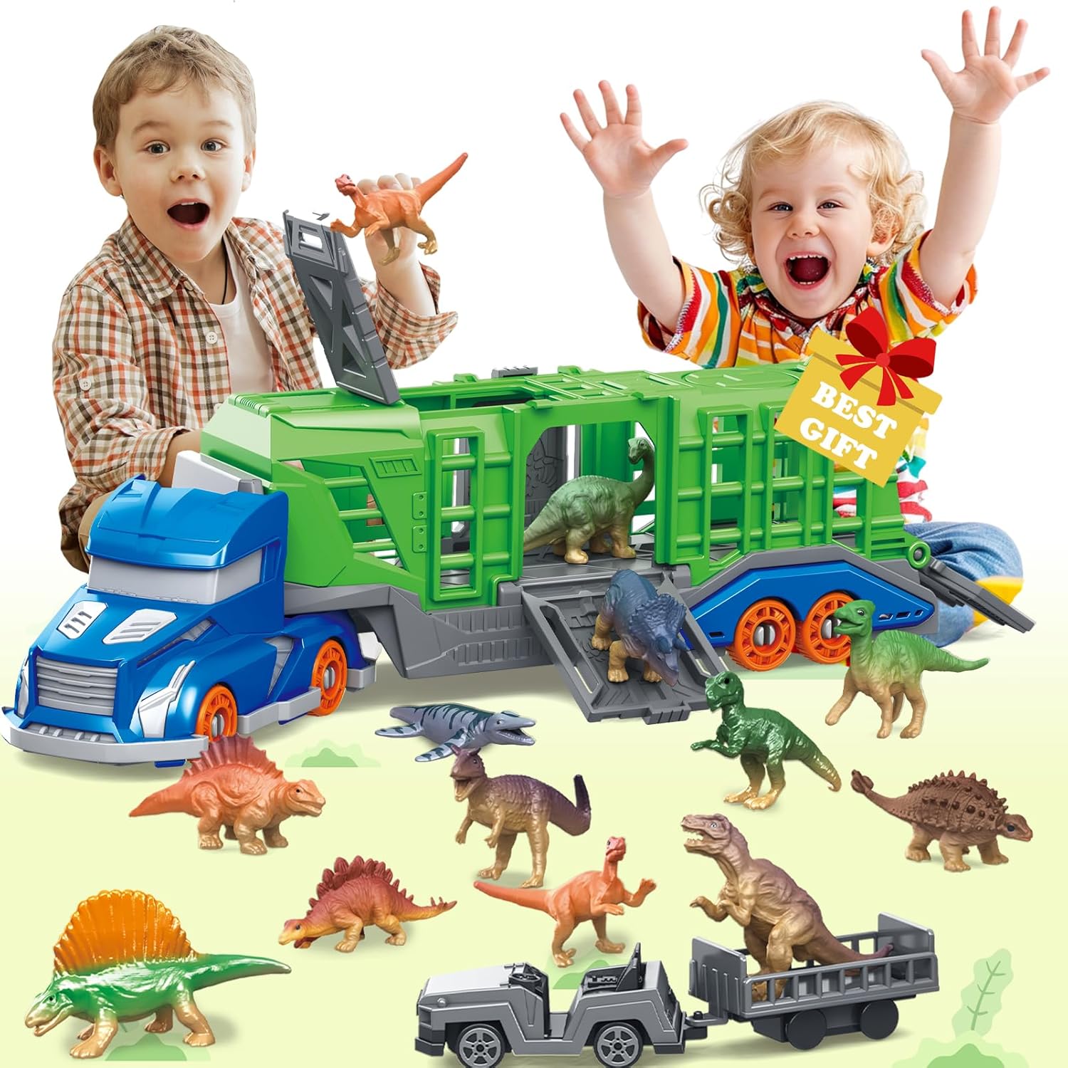 Dinosaur Animal Transport Vehi - Kids Toys Videos incelemesi ve fiyatı