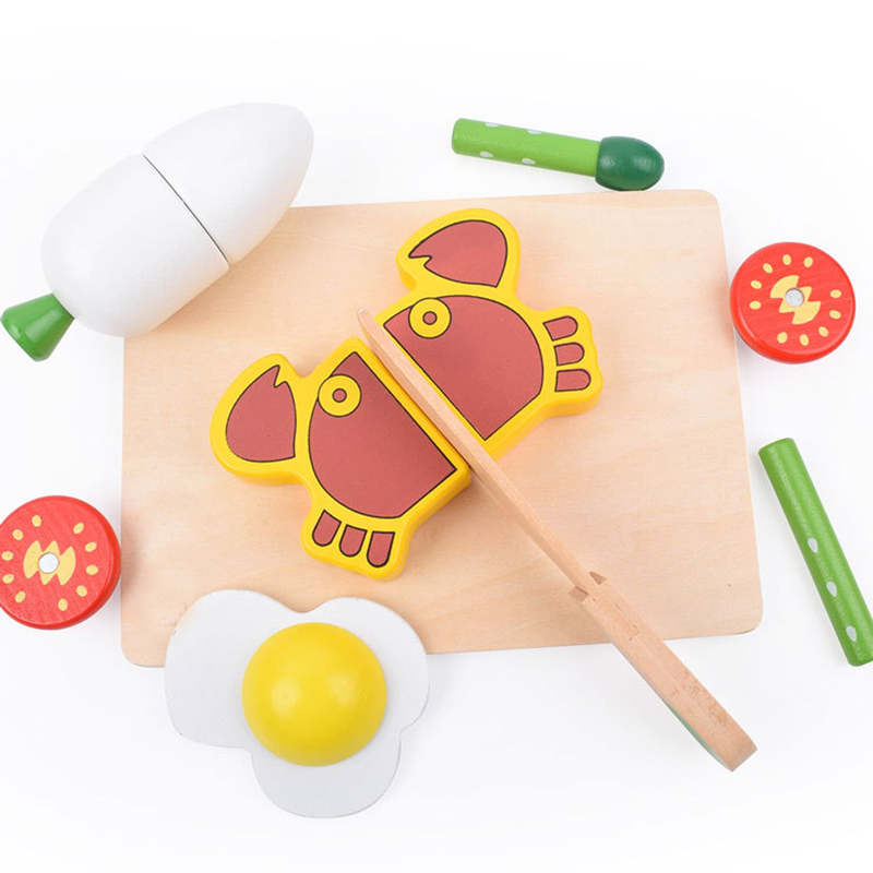 1PCS Wooden Toy Magnetic Cutti - Kids Toys Kitchen Set incelemesi ve fiyatı