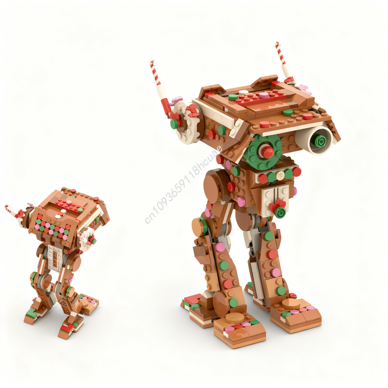 511pcs MOC Gingerbread BD 1 St - Kids Toys Bd incelemesi ve fiyatı