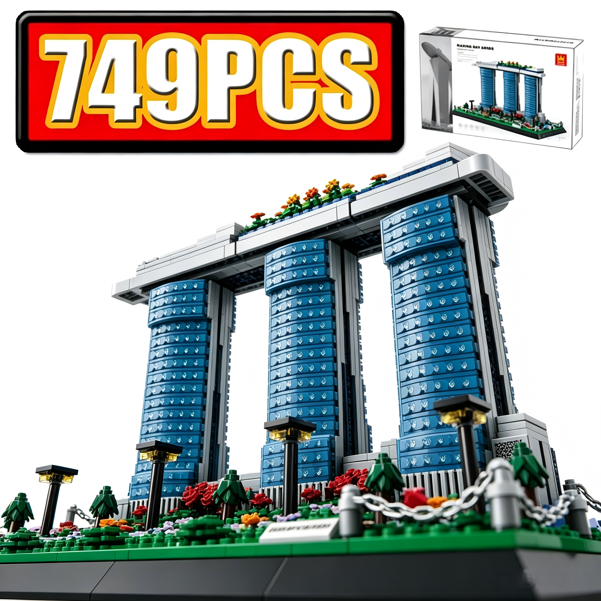 1154 PCS 4217 Marina Bay Sands - Kids Toys Singapore incelemesi ve fiyatı