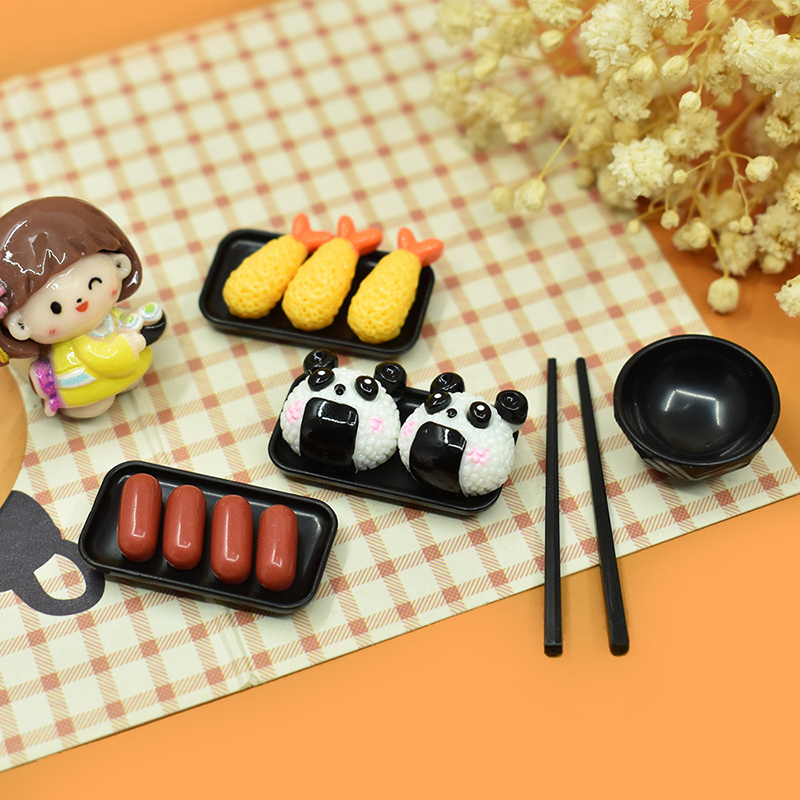 1 set 1:6 1:12 Dollhouse Minia - Kids Toys Kitchen Set incelemesi ve fiyatı