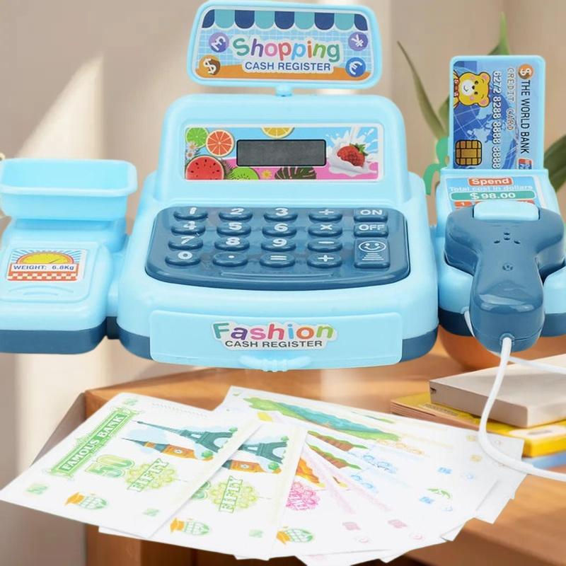 1Set Supermarket Cashier Elect - Toy Cash Register incelemesi ve fiyatı