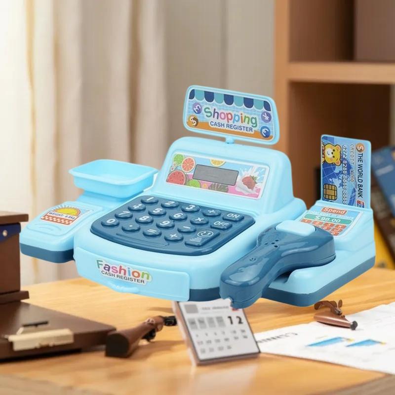 1Set Supermarket Cashier Elect - Toy Cash Register incelemesi ve fiyatı