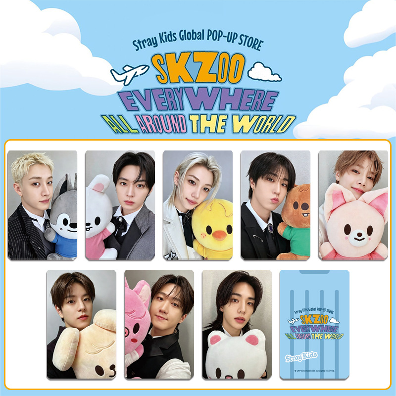 8 Kpop Stray Kids SKZOO Flash  - Card Game Kids incelemesi ve fiyatı
