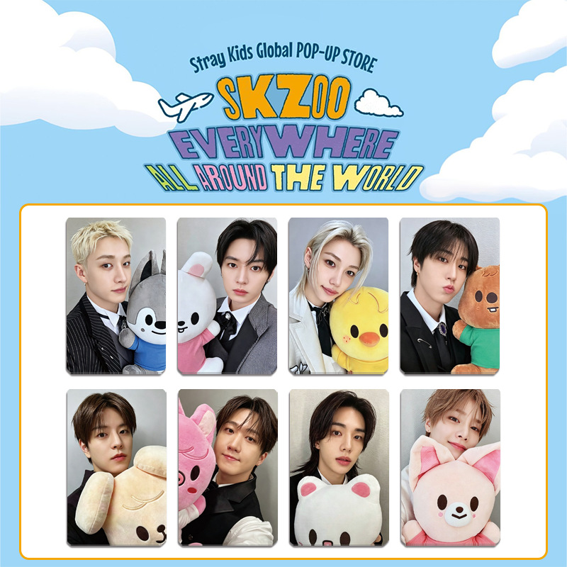 8 Kpop Stray Kids SKZOO Flash  - Card Game Kids incelemesi ve fiyatı
