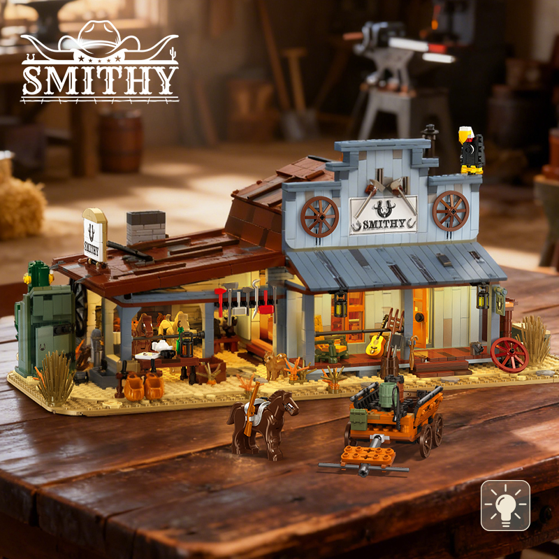 2718PCS Retro Blacksmith Shop  - Kids Toys Shop incelemesi ve fiyatı