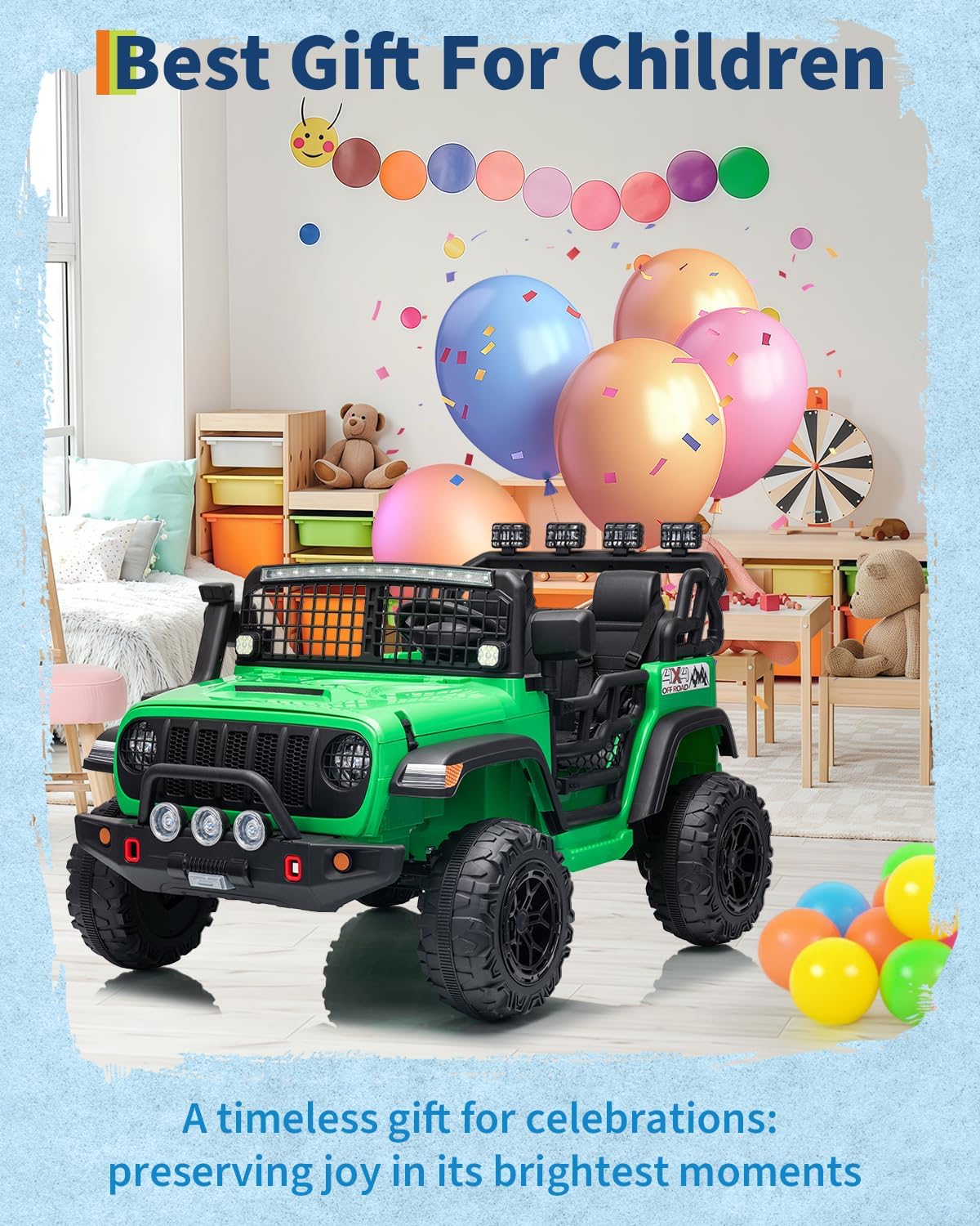 24V 2 Seats Kids Ride on Car w - Kids Toys Electric Car incelemesi ve fiyatı
