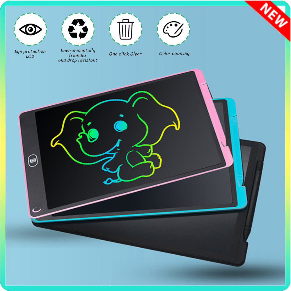 12 inch LCD Drawing Writing Ta - Learning Tablet Kids incelemesi ve fiyatı