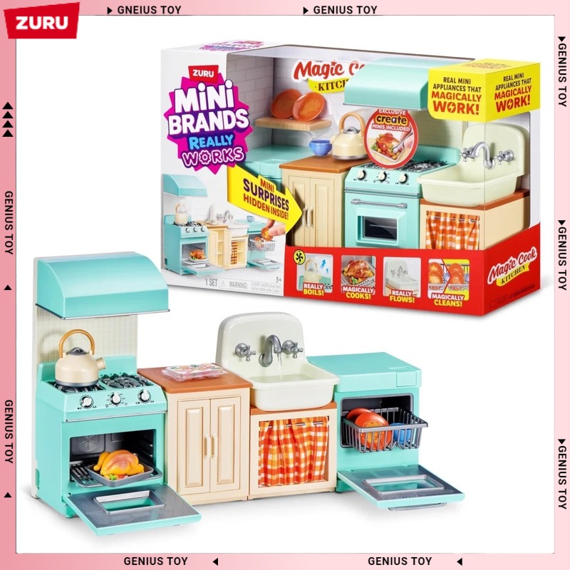 Zuru Mini Brands Magic Cook Ki - Kids Toys Kitchen Set incelemesi ve fiyatı