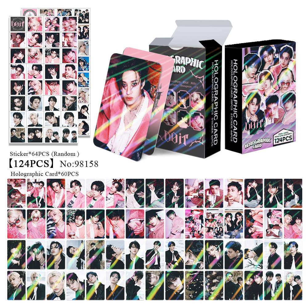 124Pcs Skzoo Card Stray kids C - Card Game Kids incelemesi ve fiyatı