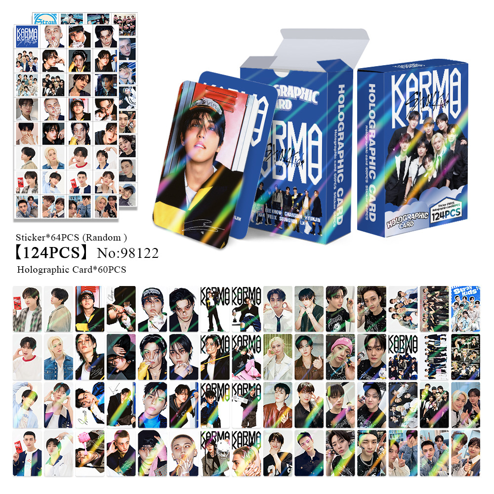 124Pcs Skzoo Card Stray kids C - Card Game Kids incelemesi ve fiyatı