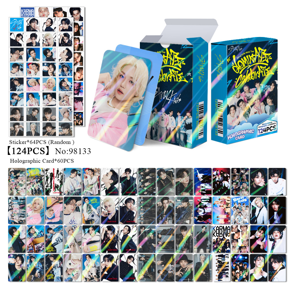 124Pcs Skzoo Card Stray kids C - Card Game Kids incelemesi ve fiyatı