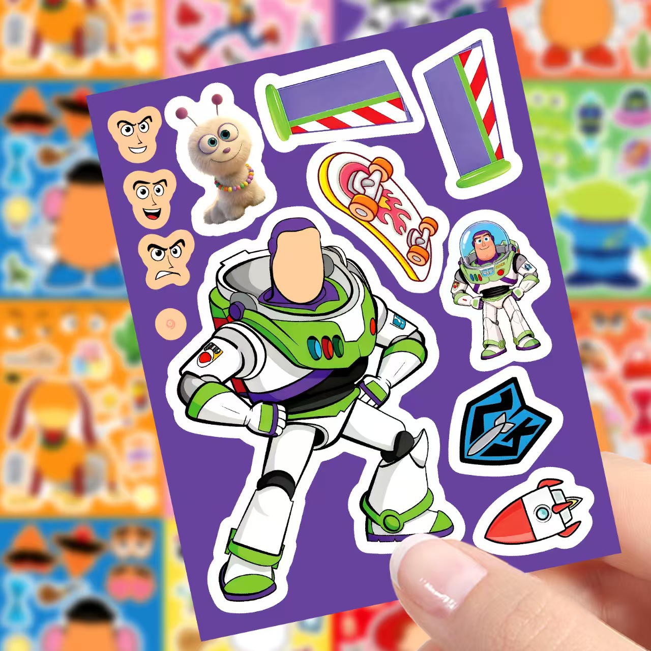 1 box of 8 sheets Make a Face  - Kids Toys Supplier incelemesi ve fiyatı