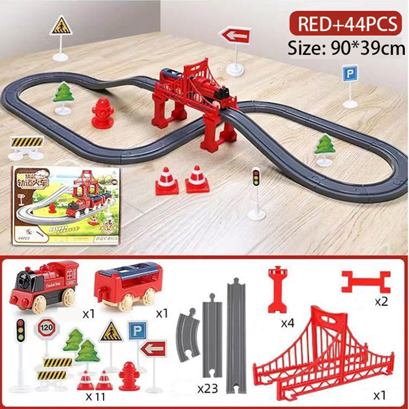 44Pcs/set Electric Train Track - Kids Toys Electric Car incelemesi ve fiyatı