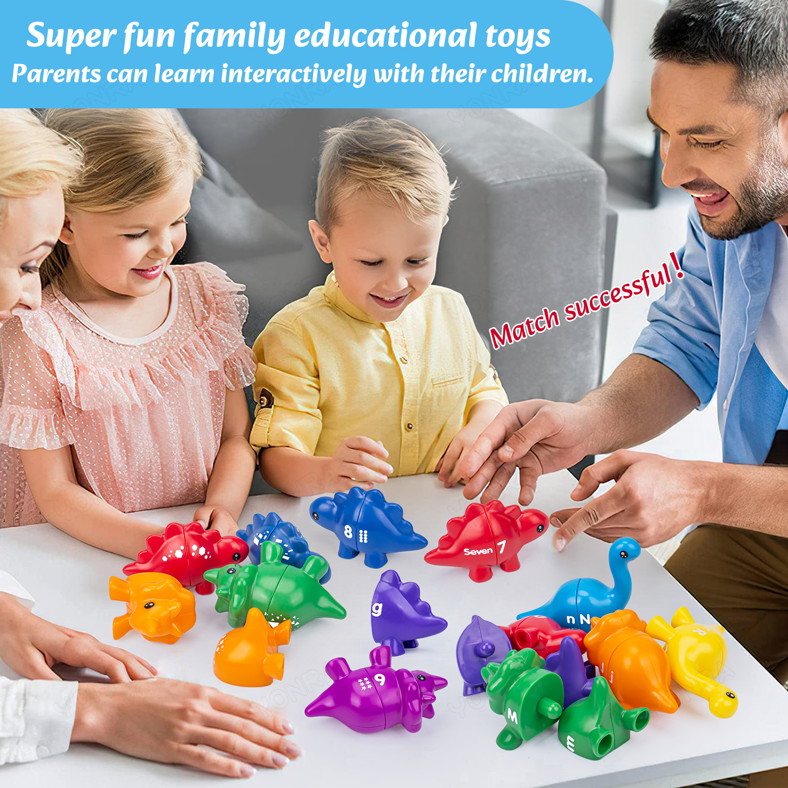 Matching Dinosaur Toy With sto - Kids Toys Videos incelemesi ve fiyatı