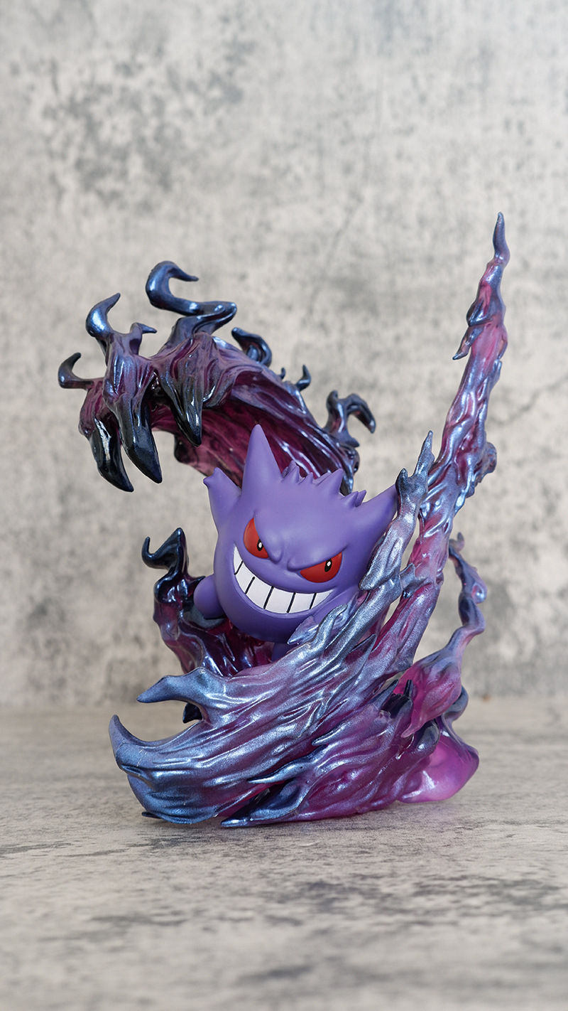 19cm Anime Pokemon Gengar Batt - Kids Toys Play incelemesi ve fiyatı