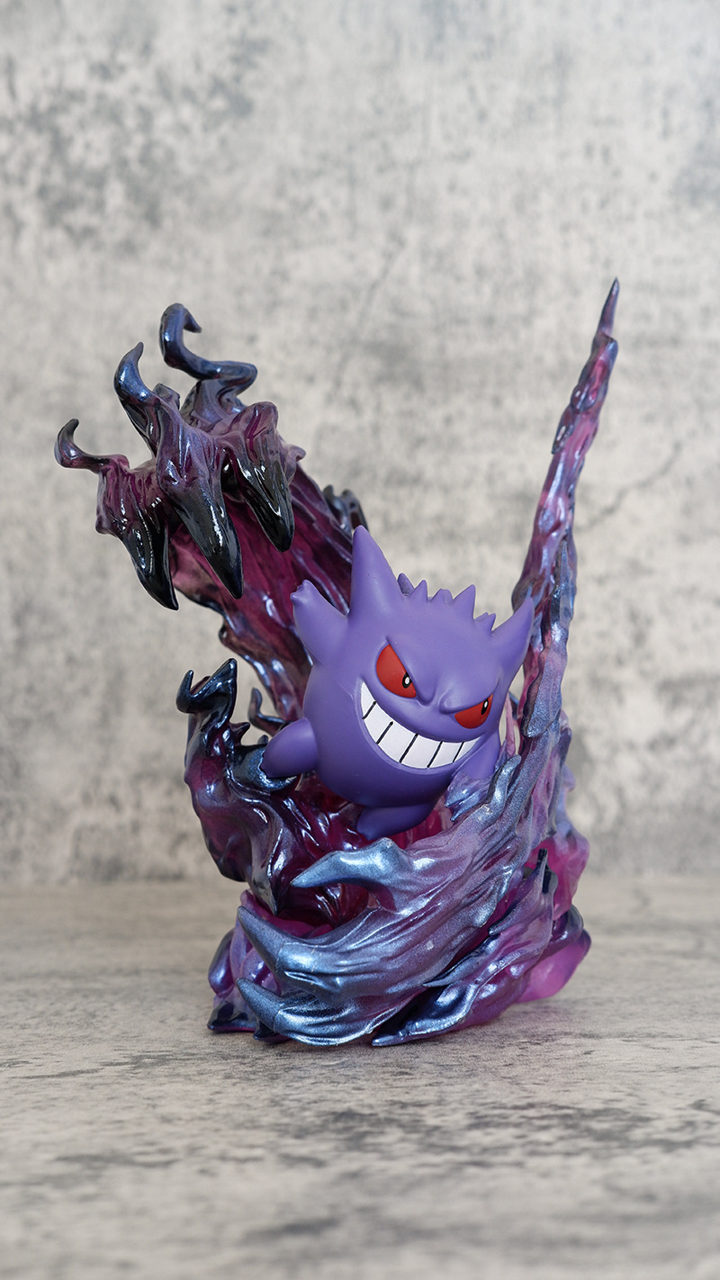 19cm Anime Pokemon Gengar Batt - Kids Toys Play incelemesi ve fiyatı