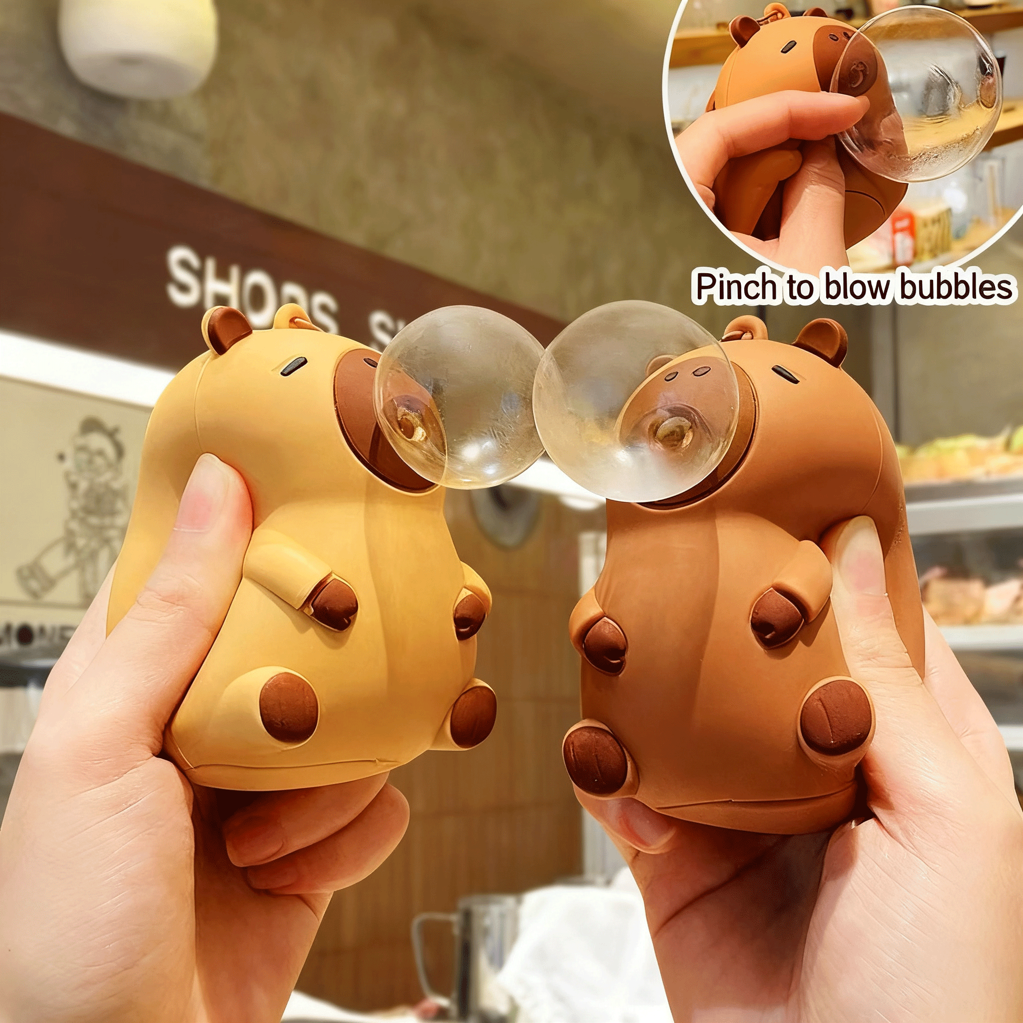 Capybara Doll Pinch Pendant To - Kids Toys Play incelemesi ve fiyatı