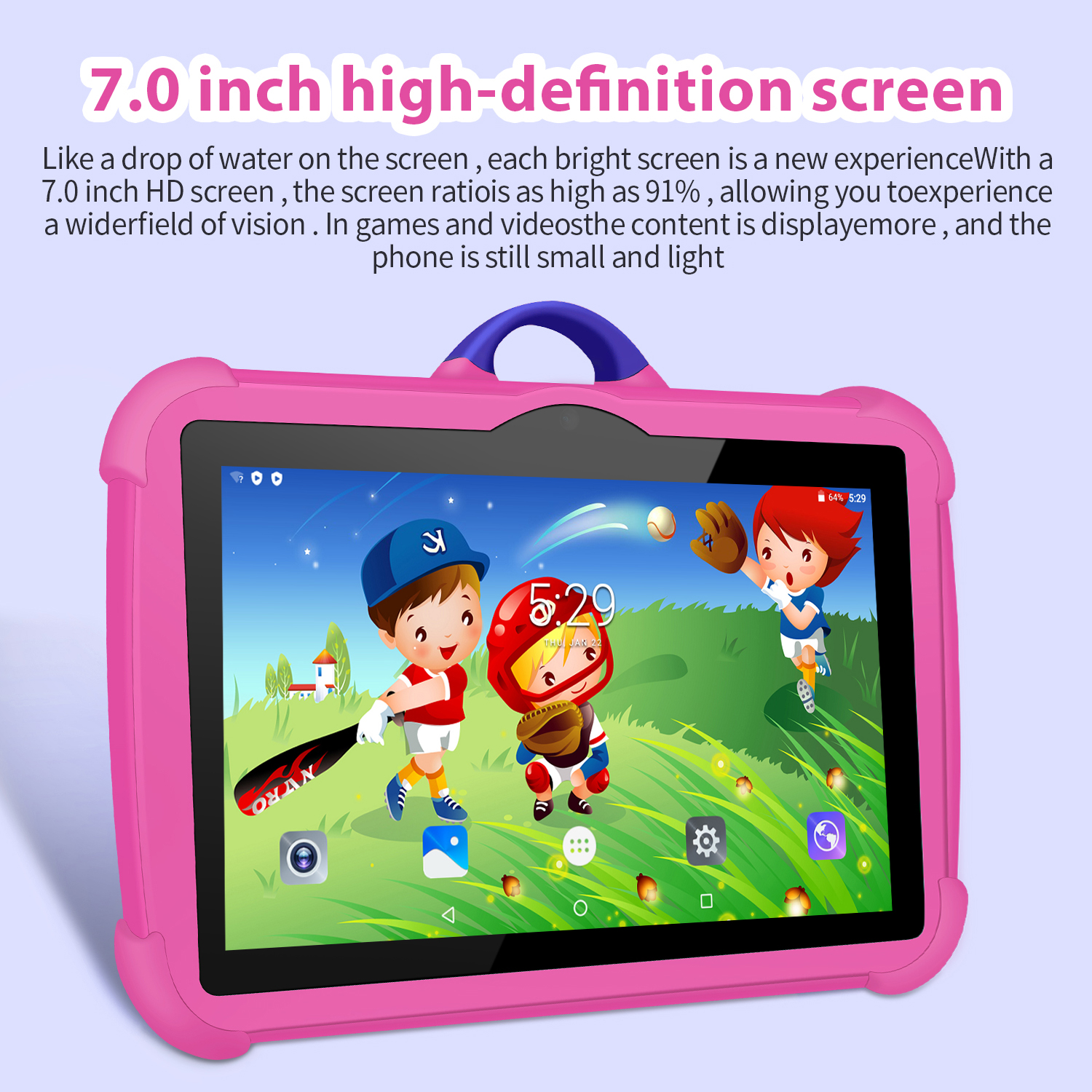 New Cartoon Pattern Kids Table - Learning Tablet Kids incelemesi ve fiyatı