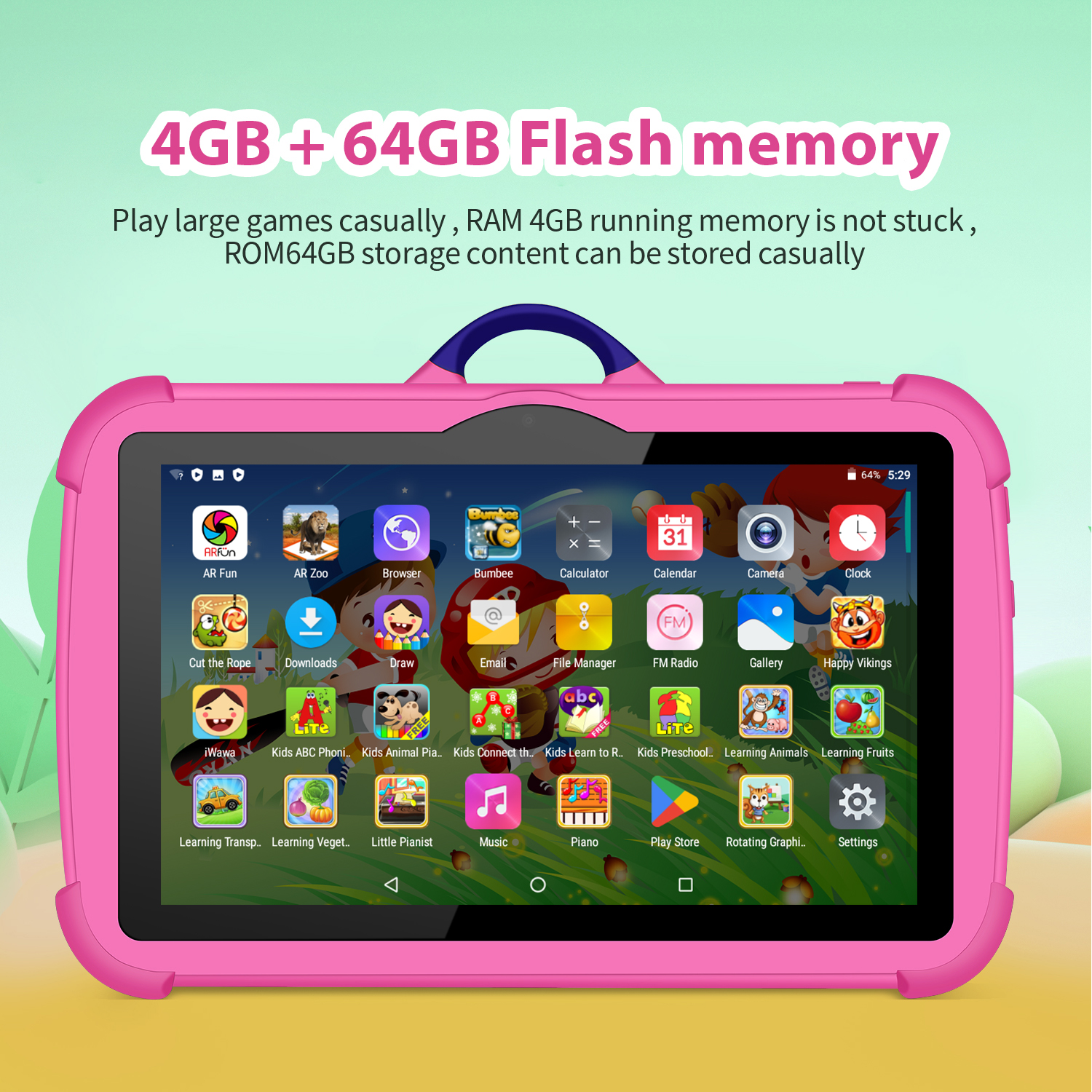 New Cartoon Pattern Kids Table - Learning Tablet Kids incelemesi ve fiyatı