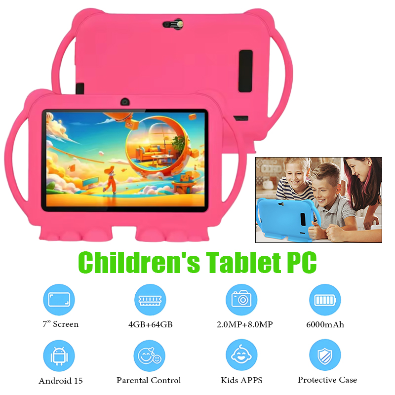 7 Inch Kids Tablet with Cartoo - Learning Tablet Kids incelemesi ve fiyatı