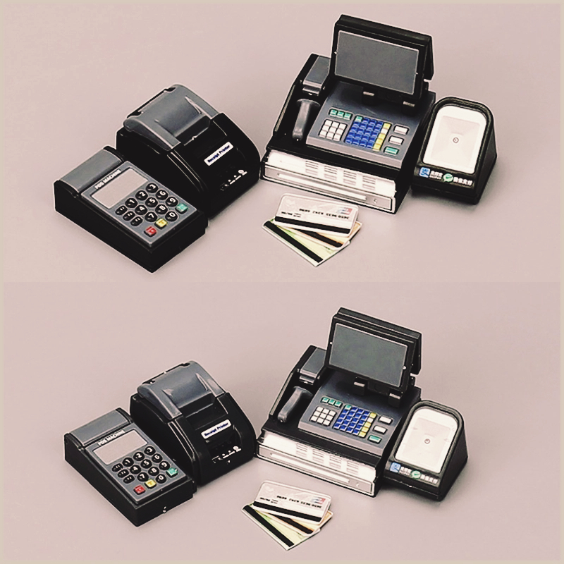 1Set Mini Cash Register Card M - Toy Cash Register incelemesi ve fiyatı