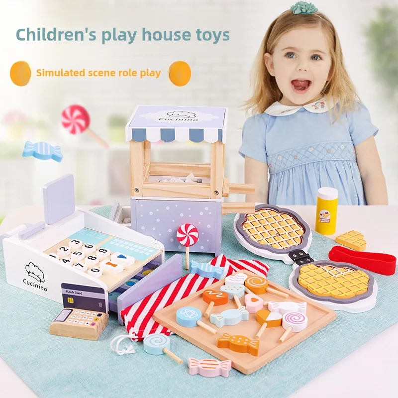 Wooden Kids Cash Register Pret - Toy Cash Register incelemesi ve fiyatı