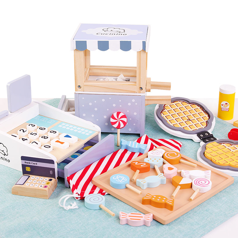 Wooden Kids Cash Register Pret - Toy Cash Register incelemesi ve fiyatı