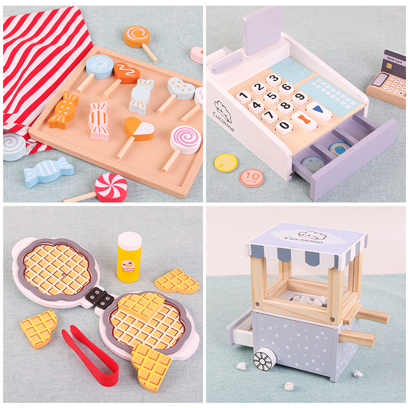 Wooden Kids Cash Register Pret - Toy Cash Register incelemesi ve fiyatı