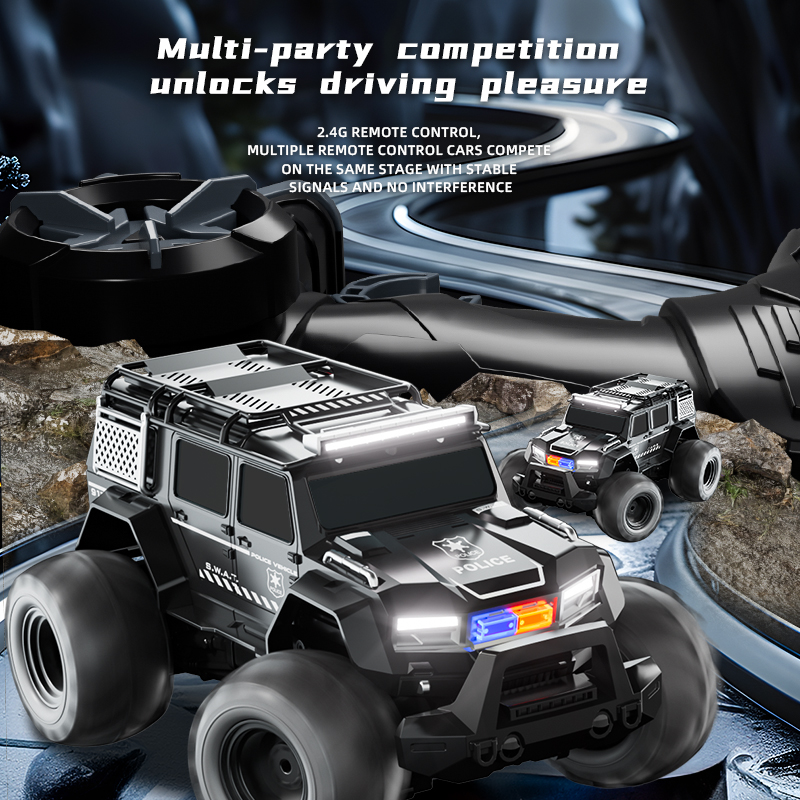 RC Police Cars Amphibious Vehi - Kids Toys Electric Car incelemesi ve fiyatı