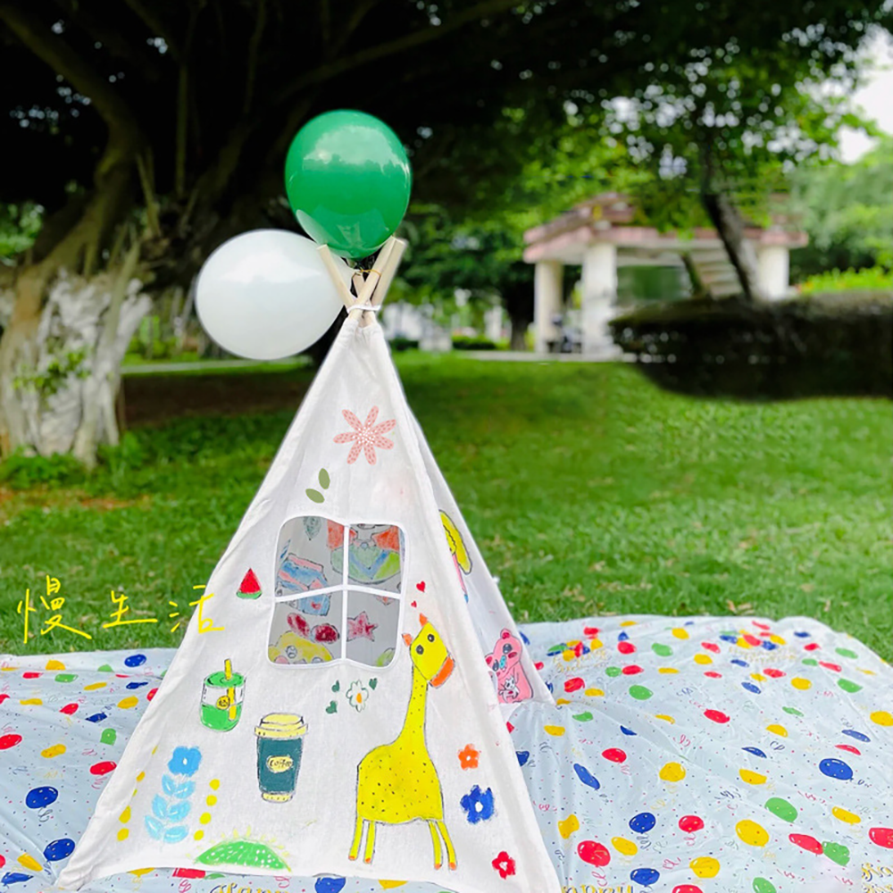 Popular Colorful Panited Tent  - Kids Toys Bd incelemesi ve fiyatı