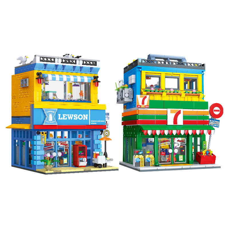 1263+PCS Street Scene Convenie - Kids Toys In Store incelemesi ve fiyatı