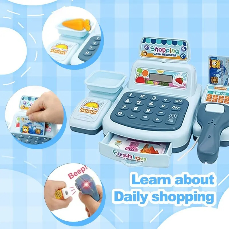 Pretend Play Supermarket Cash  - Kids Toys Shop incelemesi ve fiyatı