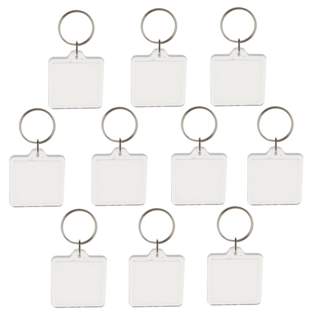 Acrylic Keychain Clear Key Rin - Kids Toys In Store incelemesi ve fiyatı