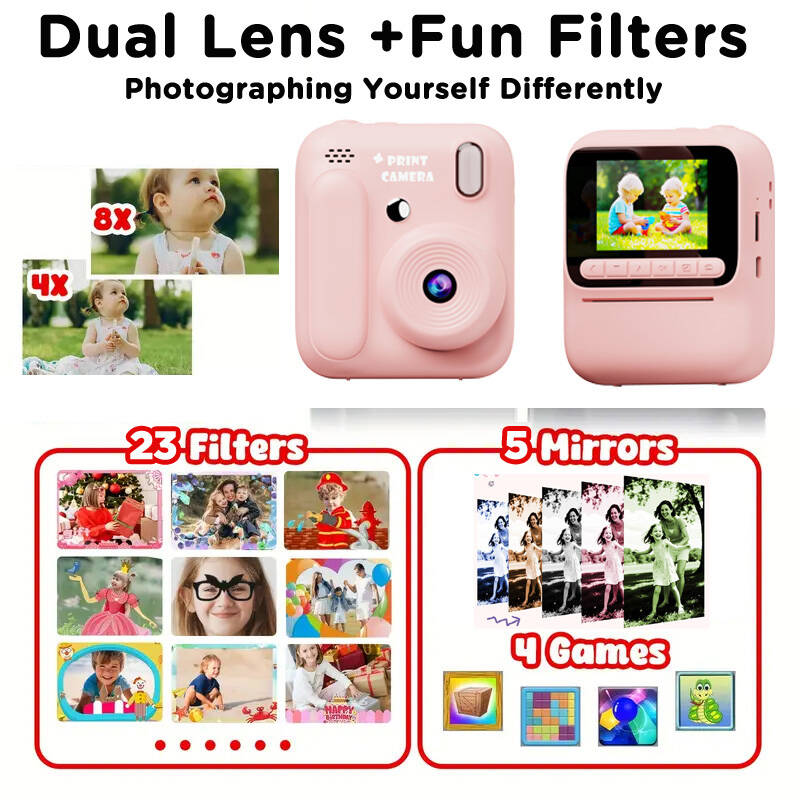 Kids Instant Color Printing Ca - Kids Toys Videos incelemesi ve fiyatı