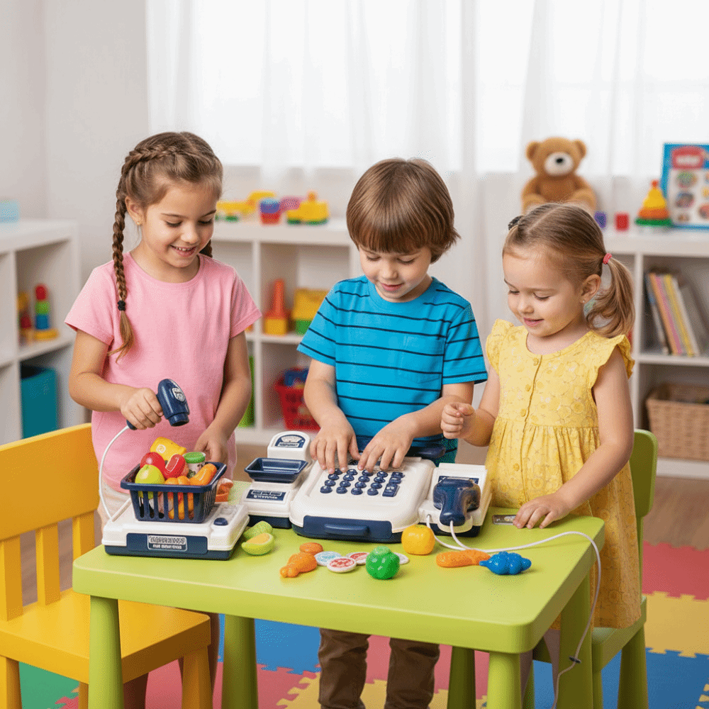 Puzzle Simulation Supermarket  - Toy Cash Register incelemesi ve fiyatı