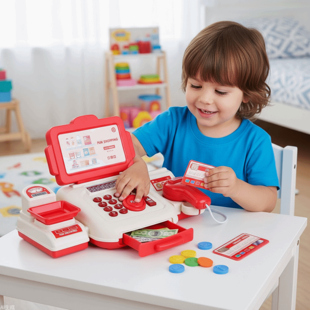 Puzzle Simulation Supermarket  - Toy Cash Register incelemesi ve fiyatı