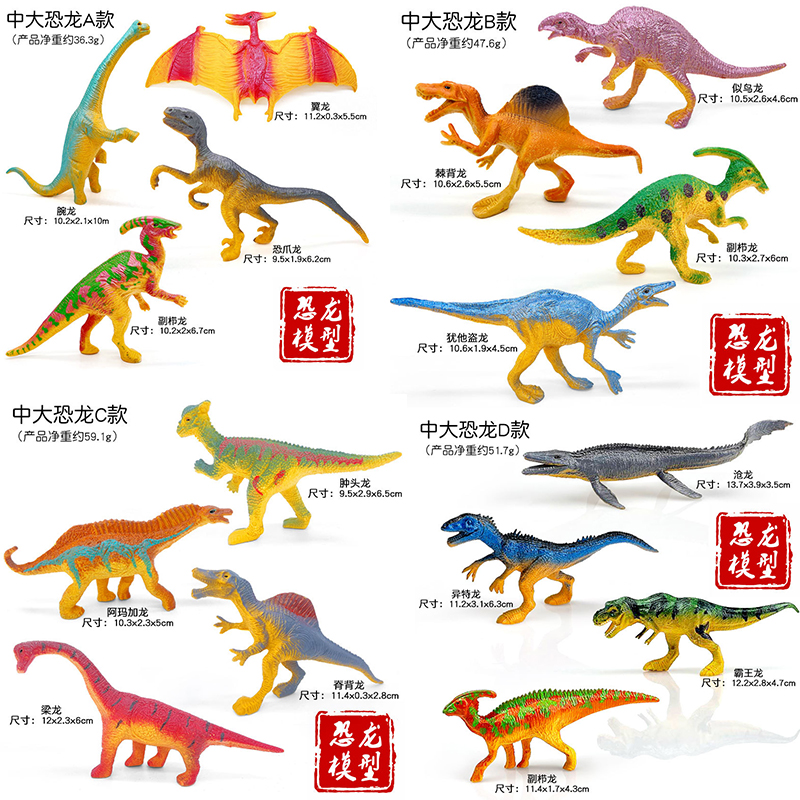 Simulation PVC Jurassic Dinosa - Kids Toys Videos incelemesi ve fiyatı