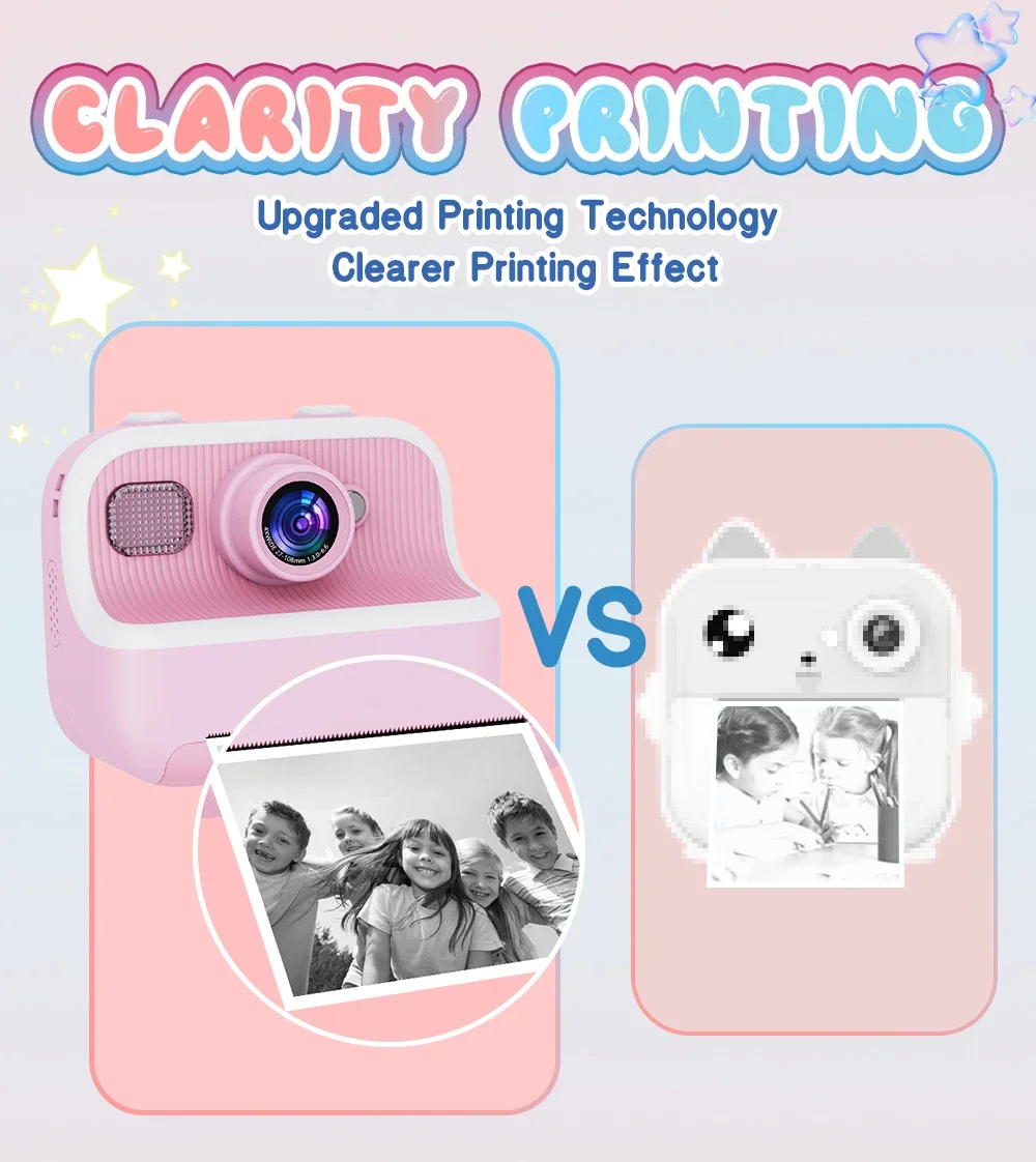 Kids Mini Instant Print Camera - Kids Toys Videos incelemesi ve fiyatı