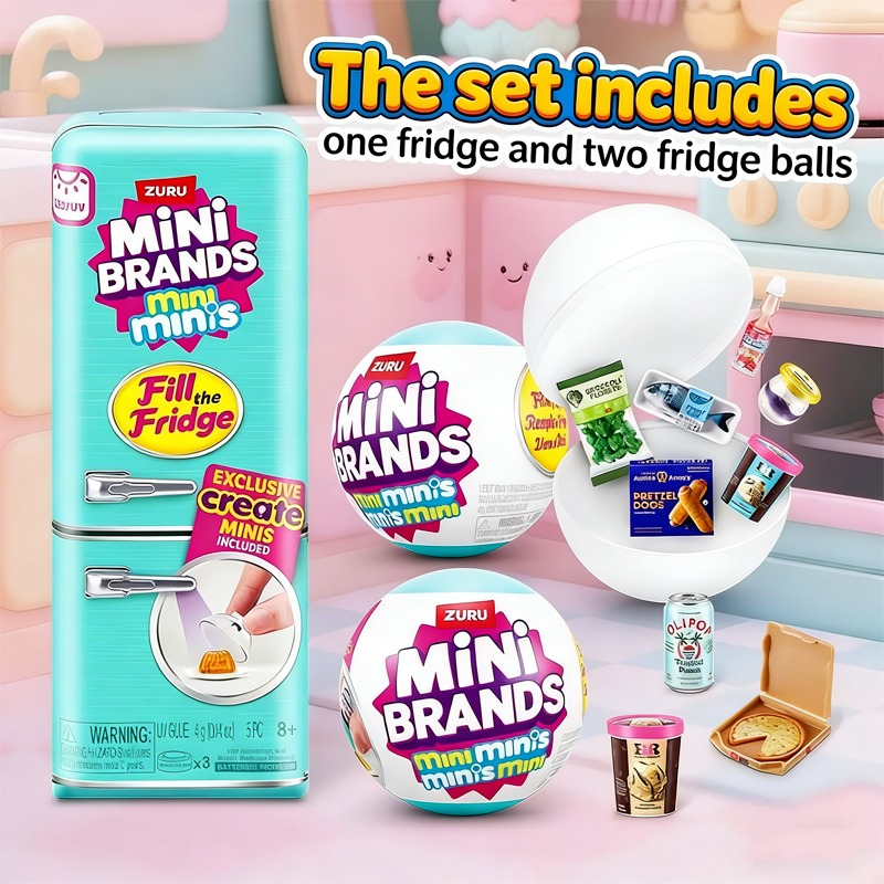 Mini Surprise Ball Fridge Toy, - Kids Toys Brand incelemesi ve fiyatı