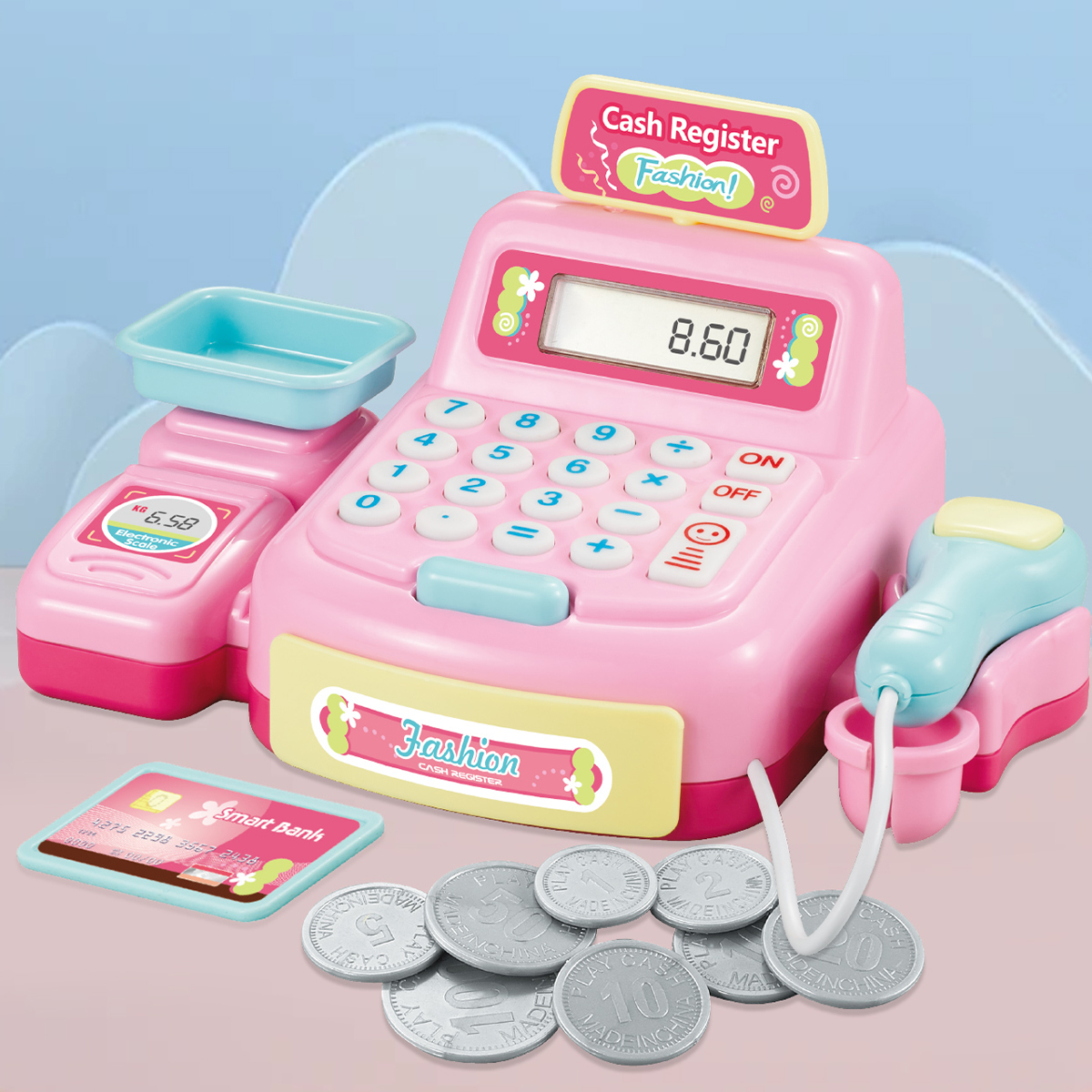 Supermarket Calculator Cash Re - Toy Cash Register incelemesi ve fiyatı
