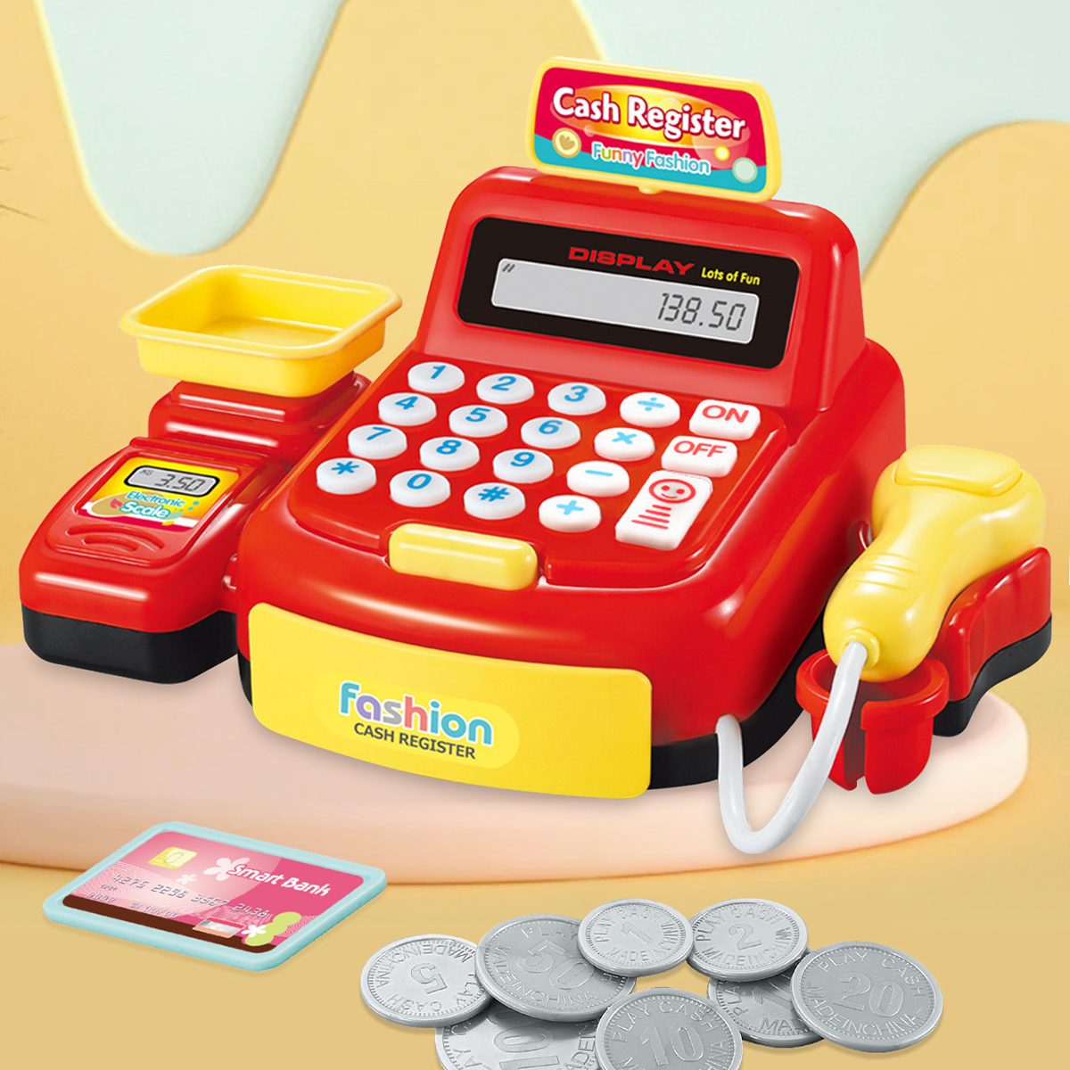 Supermarket Calculator Cash Re - Toy Cash Register incelemesi ve fiyatı