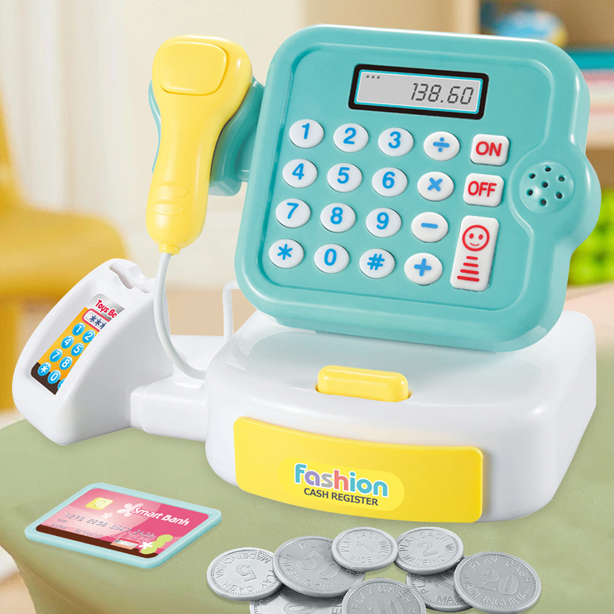 Supermarket Calculator Cash Re - Toy Cash Register incelemesi ve fiyatı