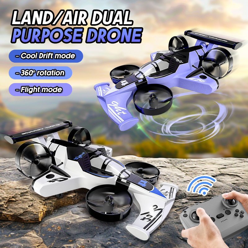 2in1 Mini Drone Air-Ground Fly - Kids Toys Electric Car incelemesi ve fiyatı
