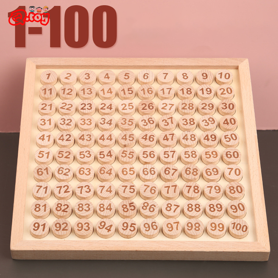 100 Counting Board Montessori  - Kids Toys Under 100 incelemesi ve fiyatı